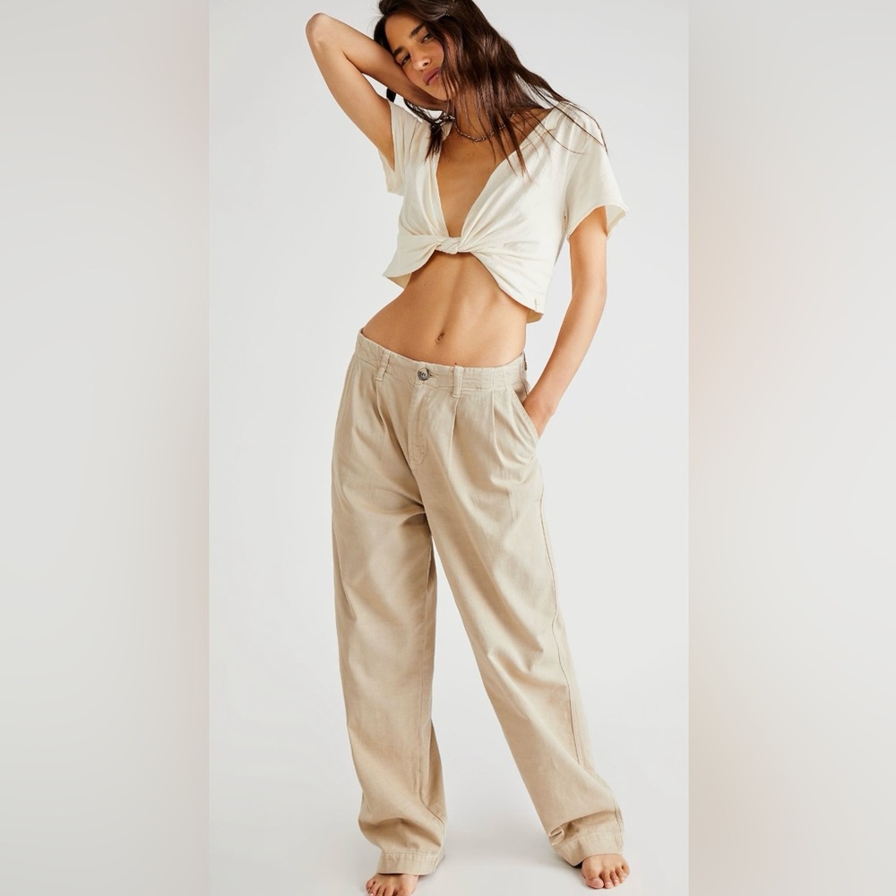 Free People Addy Chino Pants NWT